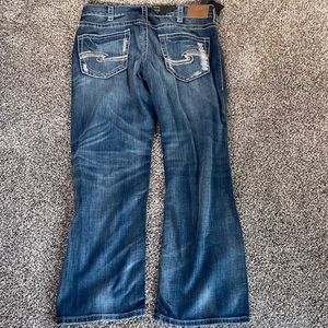 Silver Mens jeans